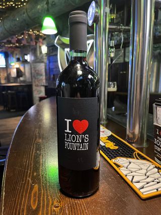 Vino rosso della casa 75 cl