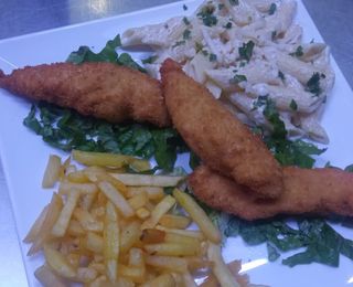 Plat Chicken Américain