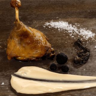 Salsa pato trufa