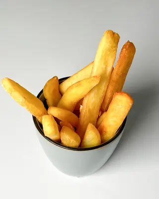 Grubo cięte fryty