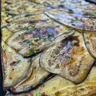 Pizza melanzane piccanti 1/4