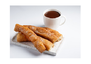 PORCIÓN DE 4 PORRAS + CHOCOLATE