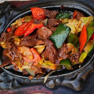 Wok salteados a la piedra 