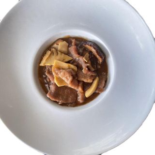 94 Manzo funghi bambu