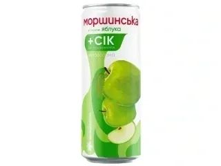 Вода Моршинська зі смаком яблука 330мл (330ml)