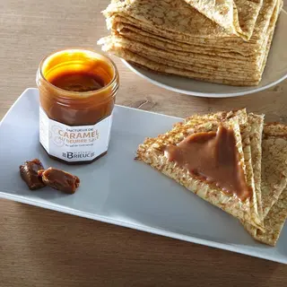 Crepes con caramello