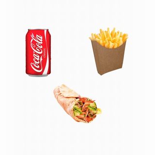 Menú Kebab Vegetariano