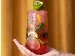 Мохито клубничный