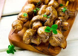 Шашлык из грибов