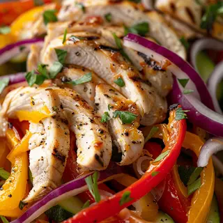 INSALATA DI POLLO CON VERDURE 300 gr.