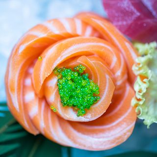 Sashimi di salmone - 5 pezzi