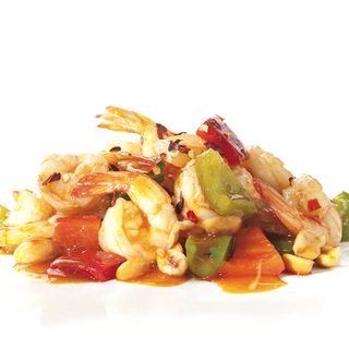 282 Gamberi in salsa chili 