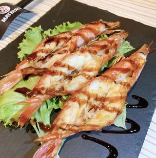 188. Gamberoni rossi alla piastra 