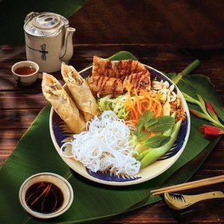 Fideos De Pagoda- Bun tron chay 