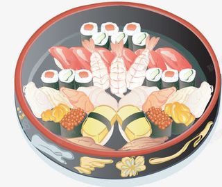 Sushi sashimi misto 2 - 60 pezzi