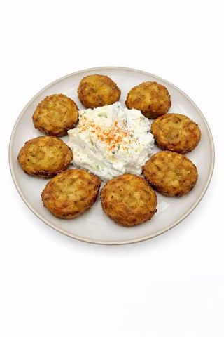 Kolokithokeftedes & ntomatokeftedes