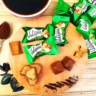 Cukierki AVK "Korolivski Sharm" orzechowe 200g