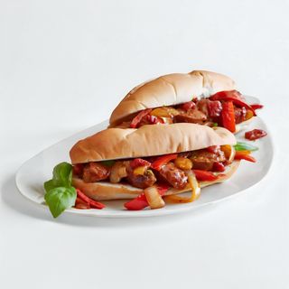 Sandwich Saucisses de Bœuf