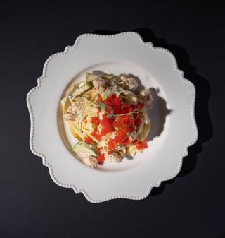 fettuccine with shrimp 