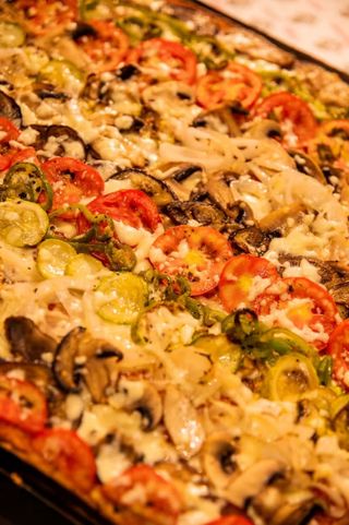 Pizza Veggie (8 Personnes)