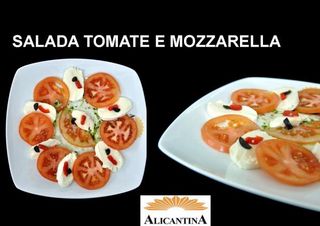 Salada Mozzarella Tomate