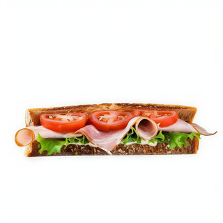 Bocadillo de vegetal de jamón York