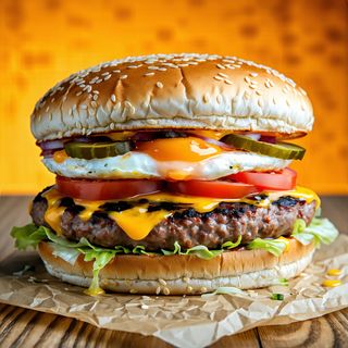 Deluxe Eggburger B. Angus