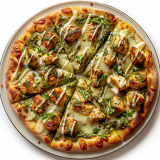 Pizza Green Curry (33 Cm.)