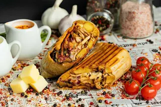 Cheese kebab vegetarian
