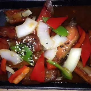 T7. Costilla Con Salsa Picante A La Plancha