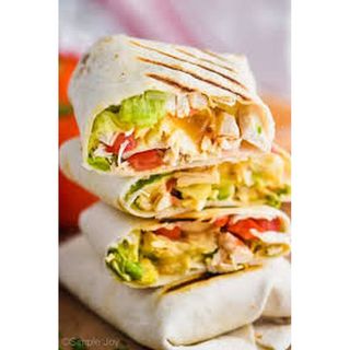 Marinated Chicken Wrap