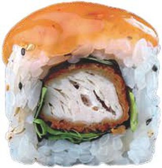 Uramaki spicy tori