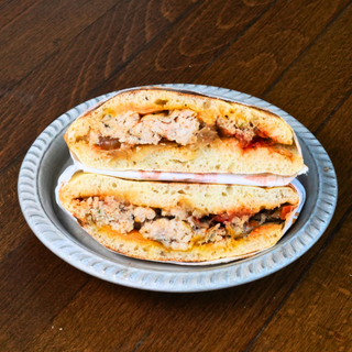  Batbout à la kefta de Poulet grillé   