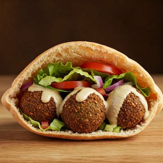 Pita Falafel Promo