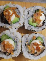 Uramaki Crispy Wood Roll