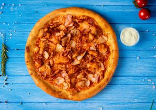 Pizza Kebab premium (vițel - curcan)