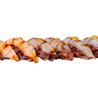 N12. Nigiri mix flambè