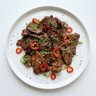 Beef Pan Fried