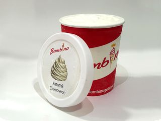 Мороженое Сливочное BAMBINO 1л