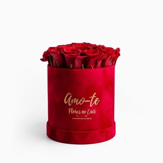 Caixa Romântica (Rosas Vermelhas)