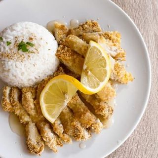 Pollo Al Limón Con Arroz