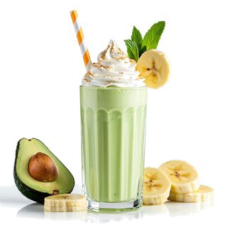 Milkshake de Abacate e Banana