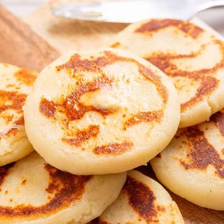 Arepa con queso