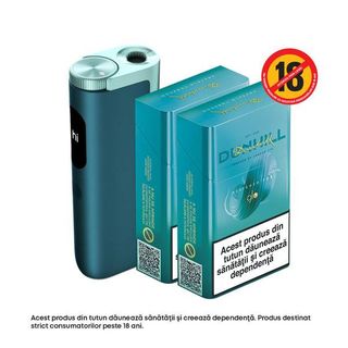 Starter Kit glo™ Hyper PRO Jade Teal + Dunhill designed for glo™ Emerald Tobacco