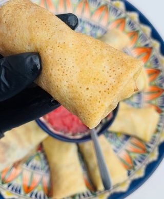 ბლინი ხორცით Вкуснейшие Сочные блины с мясом !