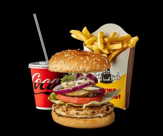 Меню Чікен Бургер