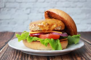 Hamburguesa De Pollo Doble