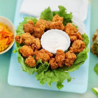 Пилешки пуканки с ранч сос (250г)