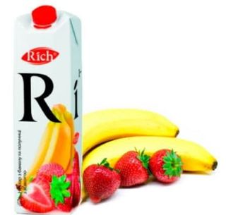 Сік Rich Банан-Полуниця (1л)