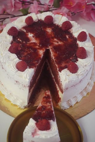 Porción Tarta Red Velvet 